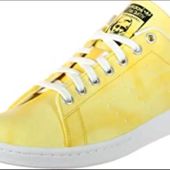 Adidas Yellow Stan Smith Sneakers Pharrell Men's - Picture 1 of 3